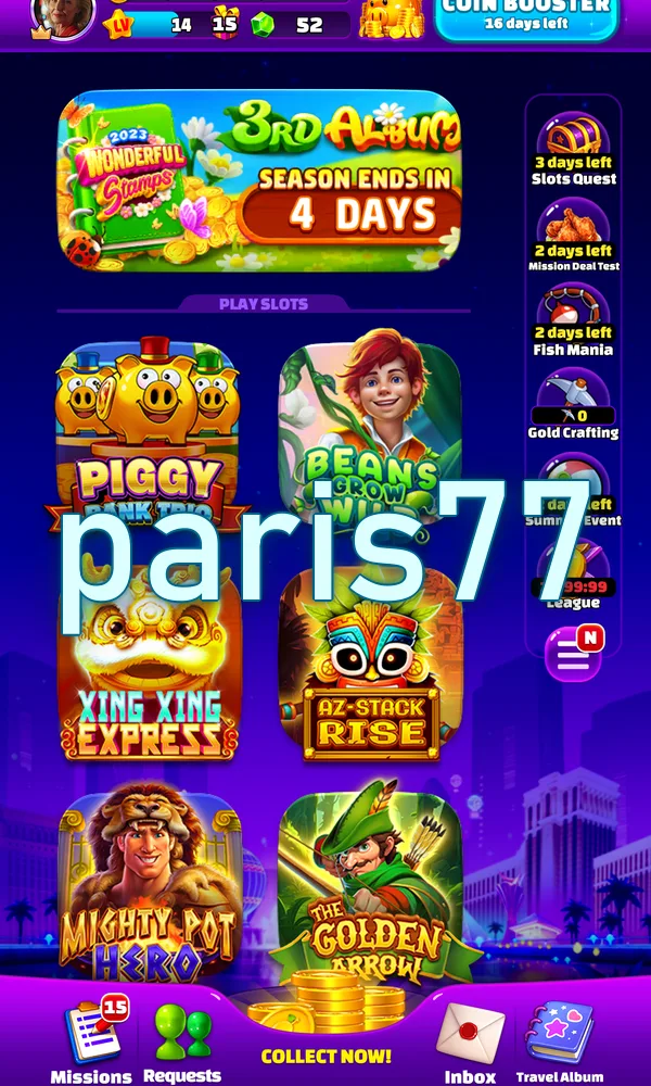 paris77 Masuk